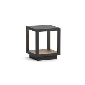 Luminária de Mesa Mini Greta Interlight Portátil LED Preto