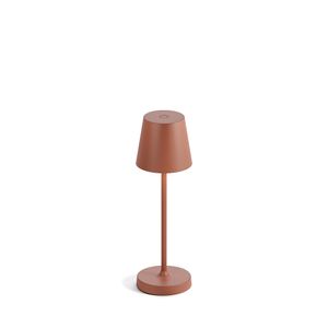 Luminária de Mesa Abajur LED Mini TN Interlight - Portátil Sem Fio - Ocre