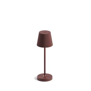 Luminária de Mesa Abajur LED Mini PL Interlight - Portátil Sem Fio - Corten