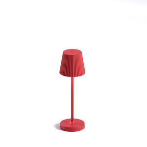 Luminária de Mesa Abajur LED Mini PL Interlight - Portátil Sem Fio -  Vermelho