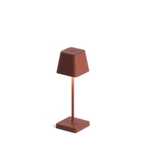 Luminária de Mesa Abajur LED Mini QD Interlight - Portátil Sem Fio -  Ocre